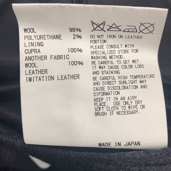 - Like new Kolor japan wool zipper bottom detail - Picture 11 of 12